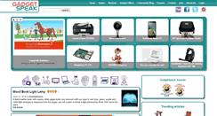 Desktop Screenshot of gadgetspeak.com